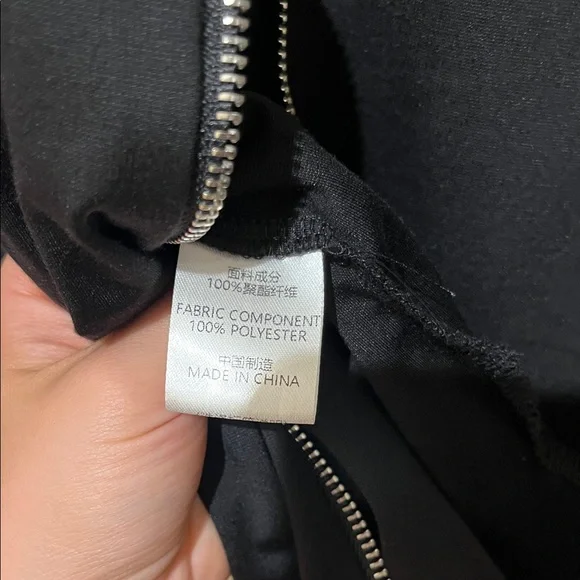 Kate Hewko Cut Out Zip Women's Top with metal Detail - Picture 7 of 8